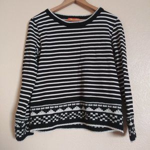 Joe Fresh Striped Sweater Top Womens Small